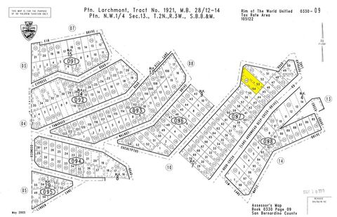 Photo of 0 Eucalyptus Road, Cedar Glen, CA 92321 (MLS # HD25125085)