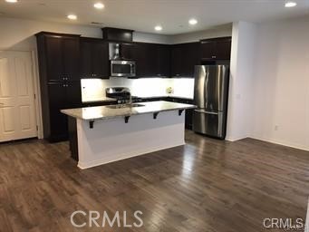 This beautiful home is located at Morgan Square in the College Park Community of Chino near Chafe College. There are two large bedrooms of which one is the Master bedroom with a walk-in closet and dual vanity sinks as well as separate shower and tub. There are 2 bathrooms plus a half bath downstairs. The kitchen has granite counters, stainless steel appliances, a large kitchen island, and a two car attached garage with storage and direct access into the home. Indoor washer and dryer, refrigerator, open concept with 9' ceilings, with a ceiling fan in living room, built in 2014. The exclusive residents only community center offers amenities that only a 5 star resort would. Such as adult and children's pool plus spa, a gym, multi-purpose room, barbecue area with an outdoor fireplace in a park like setting. Close to several main freeways, shopping, restaurants. This impressive condo is waiting for you.