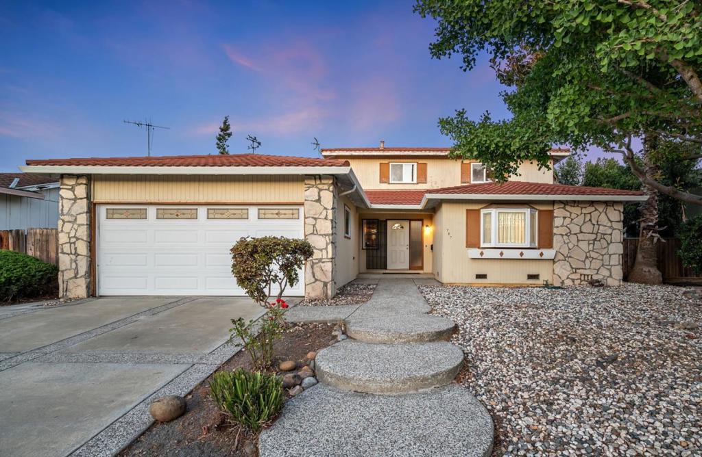 Welcome to 787 San Clemente Way, nestled in one of Mountain Views most sought-after neighborhoods! This spacious 5-bedroom, 2.5-bathroom home offers a functional layout with a desirable downstairs primary suite, perfect for flexible living. Enjoy multiple living spaces including a formal living room, separate family room, and a cozy dining nook providing plenty of room for both everyday comfort and entertaining. Upstairs, you'll find three additional bedrooms and a full bathroom, ideal for family or guests. With its generous floor plan and blank canvas design, this home is ready for you to bring your personal touches and transform it into your dream residence. The expansive backyard offers endless potential to create a stunning outdoor retreat. Located near top-rated schools: Theuerkauf Elementary, Crittenden Middle, and Los Altos High (buyer to verify) and close to parks, tech campuses, and vibrant downtown amenities, this is a rare opportunity you won't want to miss.