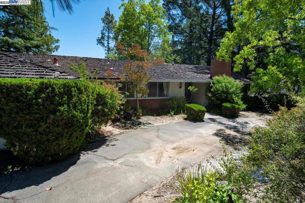 Opportunities like this are few and far between! 196 Crest Avenue offers almost 1 acre in one of Alamo’s most desirable locations—perfect for an urban farm, private multi-home compound, or potential subdivision (buyer to verify). Properties with this kind of size, setting, and flexibility are increasingly rare in the area. The main residence features 5 bedrooms and 3 full baths, with a flexible layout ideal for modern living. An attached pool/guest suite with a private bath and a detached bedroom with exterior access add even more versatility. Outdoor spaces are equally impressive, with mature trees, a sparkling pool, and an expansive yard that backs to the Iron Horse Trail—offering potential direct access to one of the East Bay’s most beloved recreational pathways. Located just minutes from top-rated schools, downtown Alamo, and major commuter routes—yet tucked away in a serene, private setting—this property is ready for the next visionary owner to bring something truly special to life.