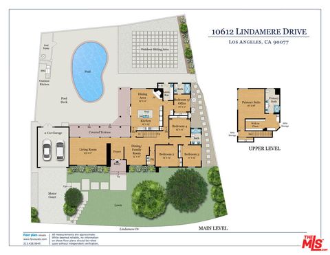 Tiny photo for 10612 Lindamere Drive, Los Angeles, CA 90077 (MLS # 25594991)