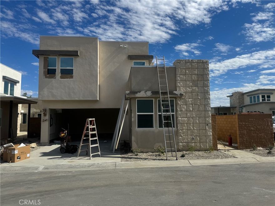 NEW CONSTRUCTION! 
Includes upgraded flooring!
This new two-story home encourages intimate outdoor experiences with a relaxing swimming pool. A first-floor owner’s suite provides a serene retreat with a full bathroom and walk-in closet, near a spacious and flexible open-concept floorplan where the kitchen, living and dining areas meet. New home includes a one bedroom casita with full bathroom. On the second floor, a convenient office offers a secluded work space near a versatile loft and additional bedroom. The kitchen features miami vena quartz countertops.
Canyon View is a new community of single-family homes for sale in Palm Springs, CA. Residents will enjoy access to an onsite park and an array of shopping, dining and entertainment options in downtown Palm Springs, just five miles away. Plan a fun-filled weekend trip to Agua Caliente Casino for upscale gaming and entertainment, or head out to one of the several local golf courses to work on your game.