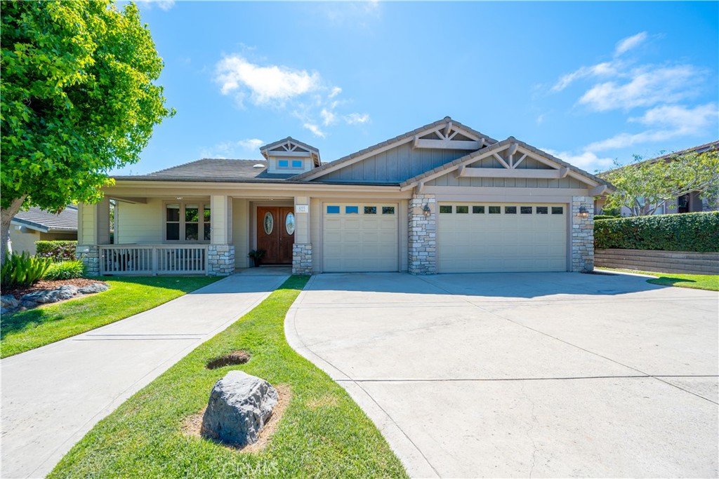 Welcome to 822 Noddy Court, a beautifully designed 3-bedroom, 3.5-bathroom custom home located in the prestigious, Cypress Ridge Golf Course community. This 3,195 sq ft single-level residence offers an ideal blend of luxury, comfort, and coastal charm—with distant ocean views from the backyard. Designed for both everyday living and effortless entertaining, the spacious floor plan features large windows, high ceilings, and skylight that flood the home with natural light. A dedicated office with rich wood built-ins provides the perfect space to work from home or enjoy a private retreat.
The kitchen is equipped with granite countertops, a center island, dual sinks, a walk-in pantry, and a wine refrigerator—with plenty of counter space for the home chef. Recent upgrades include new carpeting and updated light fixtures throughout, adding to the home’s fresh, move-in-ready appeal.
The oversized primary bedroom is a true sanctuary, offering a generous walk-in closet and large en suite bath. A well-appointed secondary bedroom with its own en suite bath is thoughtfully positioned on the opposite side of the home, providing comfort and privacy for guests or family members.
Step outside to your peaceful backyard patio and enjoy the coastal breeze, mature landscaping, and distant views of the ocean—an ideal setting for relaxing or entertaining. Located in a well-maintained community, with multiple parks, and of course a golf course just steps away. Also enjoy the security of living in the gated community of Cypress Ridge with staffed guardhouse, along with multiple parks, all for the low HOA of $138/month. Experience the best of Central Coast living at 822 Noddy Court.