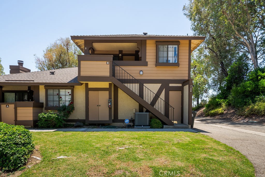 Cozy end-unit condo just a block from award-winning Diamond Bar High School and Evergreen Elementary, located within the highly acclaimed Walnut Valley Unified School District! This two-level 2 bed, 1 bath home features a direct-access 1-car garage plus an additional dedicated parking spot right downstairs, a private patio, interior laundry, and an open floor plan. Quietly nestled at the end of a cul-de-sac with easy access to the 57 & 60 freeways, and just minutes from Cal Poly Pomona, Mt. SAC, and more. Community amenities include a pool, park, and playground. HOA covers water and trash! (Do not disturb occupant)