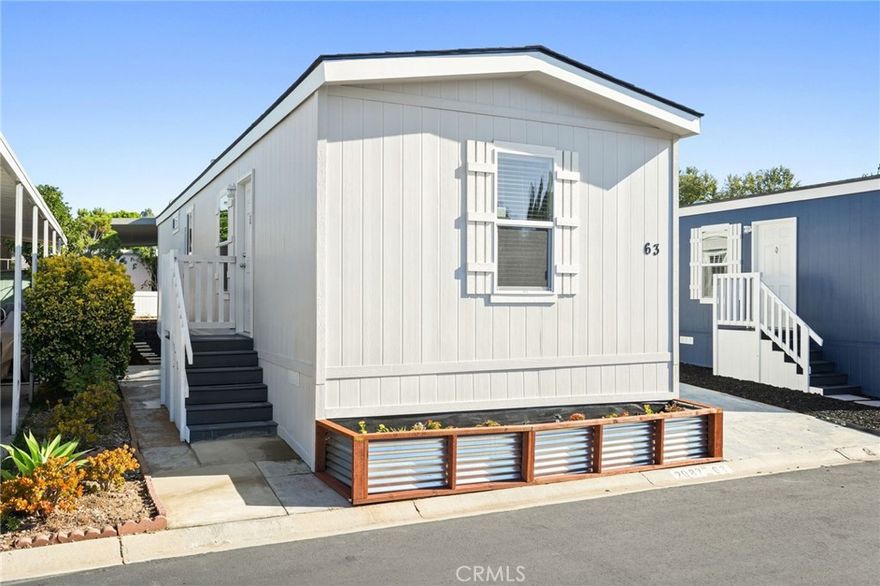 Experience modern, low-maintenance living in this brand new 2025 Champion single-wide home, perfectly located in Ranch Thousand Oaks Mobile Home Park in beautiful Thousand Oaks, CA. This home features 2 bedrooms and 1 bathroom with an open-concept layout designed for comfort and functionality. The modern kitchen boasts stainless steel appliances and ample cabinet space, ideal for cooking and entertaining. Enjoy the convenience of indoor laundry with washer and dryer hookups. With a $995/month space rent, this home offers an affordable opportunity to enjoy a vibrant, well-maintained community in a prime location—perfect for first-time buyers, downsizers, or anyone looking for stylish, easy-care living. Close to Gardens of the World, Civic Arts Plaza and the Lakes shopping Center. Must see!