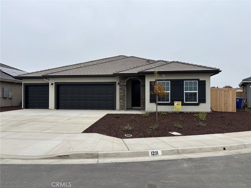 Move-In Ready New Construction with Seller Incentive! Welcome to 1201 Via Valencia Drive in West Madera, a stunning Carmel Homes residence that is complete and ready for immediate occupancy. This beautifully designed 4-bedroom, 3-bathroom home offers 2,680 sq. ft. of modern living space on a 6,519 sq. ft. lot, perfectly blending luxury, comfort, and energy efficiency.

The open-concept floor plan features a versatile bonus room, ideal for a home office, den, or guest space. Inside, enjoy luxury vinyl plank flooring, a chef-inspired kitchen with granite countertops, built-in stainless-steel appliances, a gas cooktop, and designer finishes throughout.

Additional highlights include a 3-car attached garage, tankless water heater, and solar power options available for purchase or lease, designed for long-term savings and efficiency.

Located near Lincoln Elementary School, neighborhood parks, shopping, and major commuting routes, this move-in ready West Madera home offers the rare opportunity to own a brand-new, never-lived-in property without the wait.

?? Seller offering up to $12,500 credit toward buyer's closing costs with acceptable offer when using preferred lendercontact listing agent for details.

Schedule your private showing today and experience the quality and craftsmanship of Carmel Homes!