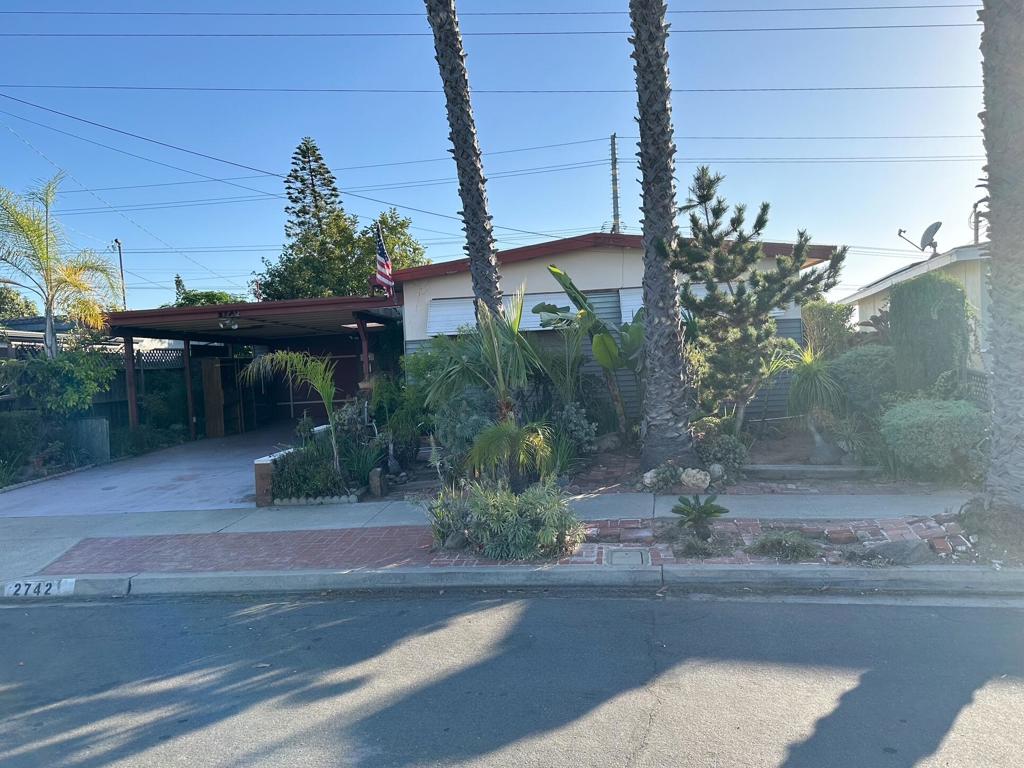 Full of potential! This home has great bones, featuring newer A/C and sliding glass doors. Bring your designer to this fixer-upper located in the highly sought-after Serra Mesa neighborhood. Conveniently close to Murray Ridge Park, freeways, Mission Valley, beaches, and the airport. This 3-bedroom, 1-bathroom home sits on a nicely sized lot, back of the property has canyon views. Sold in as-is condition. You won't find a better price in the neighborhood hurry before it's gone!