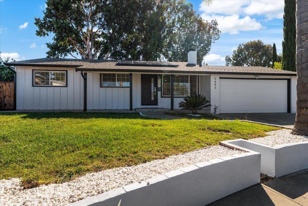 Modern Charm Meets Classic Fremont Living! Welcome home to this completely renovated property located in one of Fremont's most desirable neighborhoods. This single-level home has been reimagined with modern finishes throughout, including a sleek kitchen with quartz counters, shaker cabinets, & stainless steel appliances. Enjoy the gorgeous renovated bathrooms, new flooring, stunning lighting, fresh interior/exterior paint and an open-concept layout that feels far more bigger than its footprint with a ample sense of space. Save on energy bills with the Solar System. Set on an expansive 8,600+ sq ft lot, the yard offers much potential with excellent outdoor living and plenty room for an ADU, pool, boat, and garden. Tucked away on a quiet cul-de-sac and close to great Fremont schools & shopping. Centrally located next to major highways for easy commute to Silicon Valleys top Tech-Hubs and corporate campuses. Don't miss your chance to own this like-new home in a prime Fremont location!