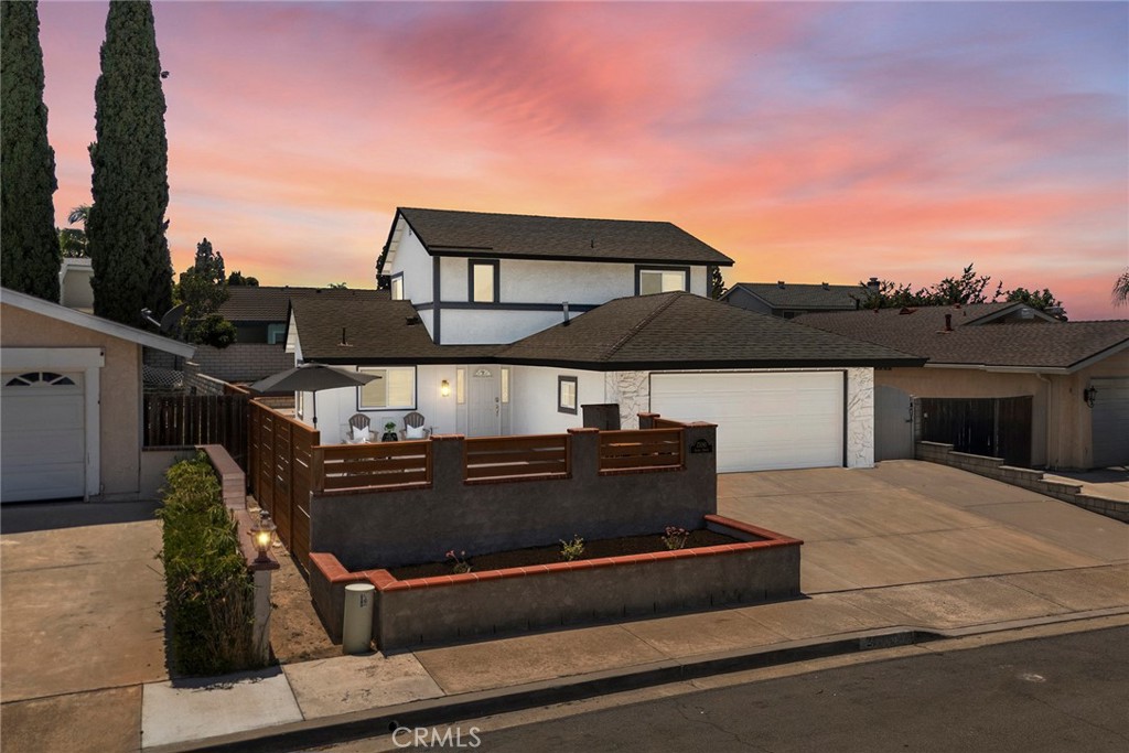 Welcome to 23061 Arden St—a beautifully upgraded home in the heart of Lake Forest. This stylish property features brand new flooring throughout, all-new bathrooms, and a fully remodeled kitchen with stainless steel appliances and upgraded lighting. Enjoy the convenience of an indoor washer and dryer, new windows that flood the space with natural light, and highlighting the new fireplace mantle and creating a cozy-yet-modern living space. The primary suite includes a spacious walk-in closet. Every detail has been thoughtfully updated—from the French doors to the modern wood fencing and enhanced outdoor lighting. Additional highlights include a charming front patio, new plumbing throughout, and sleek new fixtures and finishes throughout the home. The home also has the added bonus of a 3.25% assumable loan, giving buyers a rare edge in today’s market. This turnkey home blends style and comfort in a fantastic location—don’t miss your chance to make it yours!