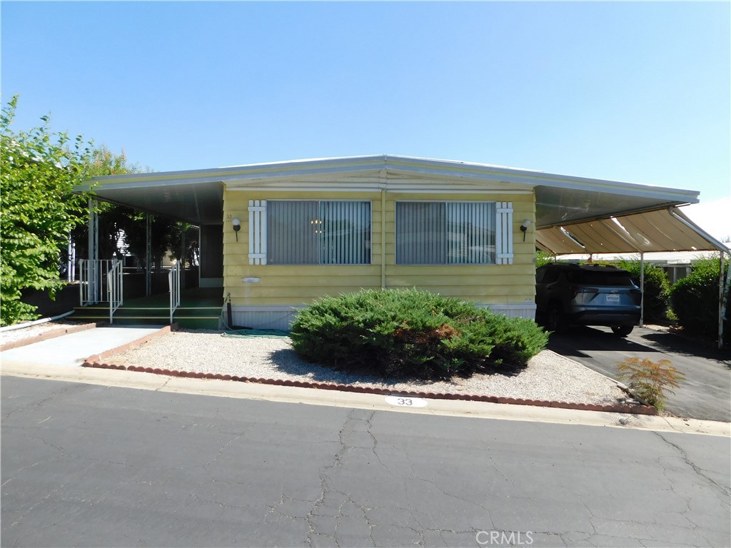 ~~GREAT HOME...FIRST TIME ON THE MARKET IN 25 YRS, PRICED TO SELL AND MAKE IT YOUR OWN~~LOCATED IN YUCAIPA'S HIGHLY SOUGHT AFTER 55+ COMMUNITY OF FREMONT HEIGHTS...SPACE RENT ONLY $689~~COPPER WIRING PLUS NEW OUTLETS INSTALLED THROUGHOUT IN JULY 2019~LARGE BRIGHT LIVING ROOM~FULL SIZE DINING ROOM WITH BUILT-IN HUTCH~SPACIOUS KITCHEN WITH PLENTY OF CABINETS AND COUNTER SPACE...FRIDGE INCLUDED~LAUNDRY ROOM IN KITCHEN...WASHER/DRYER INCLUDED~PRIMARY BEDROOM IS QUEEN SIZE WITH MIRRORED CLOSET DOORS AND BUILT-IN DRAWERS~IMPRESSIVE PRIMARY BATH WITH FULL SIZE WALK-IN SHOWER WITH ENCLOSURE, LARGE LINEN CLOSET, BUILT-IN VANITY PLUS A CLOSET WITH MIRRORED DOORS~2ND BEDROOM IS FULL SIZE~2ND BATH FEATURES A TUB~INVITING CONCRETE FRONT PORCH PLUS A LARGE ENCLOSED PATIO AREA~CARPORT WITH EXTENDERS FOR WIDER VEHICLES~2 SHEDS~PERFECT SIZE BACK YARD WITH MATURE GRAPEFRUIT TREE~***CALL FOR A TOUR***