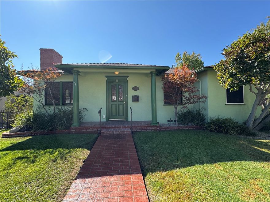 Welcome to this charming single-level home at 369 S Roosevelt Ave, Pasadena, located in a highly sought-after neighborhood near CalTech, San Marino, and all the area’s best amenities. Situated on a peaceful corner lot with a gated front yard, this property offers privacy and great curb appeal.



Inside, you’ll find abundant natural light, hardwood floors, and a cozy brick fireplace. The home features 3 bedrooms and 2 bathrooms with a smart, functional layout.



The backyard is perfect for entertaining, complete with a pergola and mature fruit trees, including lemon, plum, and orange. A grassy area provides space for gardening, play, or simply relaxing in the California sunshine.



Well-maintained and full of character, this home is ready for its next owner. Don’t miss your chance to live in one of Pasadena’s most desirable neighborhoods!