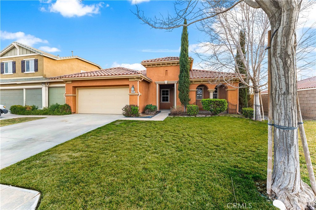 Welcome to this meticulously maintained single-story home in a highly desirable Lancaster community. This charming residence features 3 bedrooms and 2 baths. Step inside to discover a completely refreshed interior, showcasing new paint throughout and modern flooring that creates a cohesive, contemporary feel. The kitchen has been thoughtfully updated with newer appliances, making it a pleasure for both daily meal preparation and entertaining.
The property's exterior is equally impressive, with recent landscaping improvements including fresh sod and a new irrigation system that ensures a lush, low-maintenance backyard. This outdoor space provides the perfect setting for relaxation or family gatherings.
Location is a standout feature of this home, positioned near the Lancaster National Soccer Center and within comfortable commuting distance to major employers including Northrop Grumman. The neighborhood's appeal is enhanced by its family-friendly atmosphere and convenient access to local amenities.
Every detail of this home reflects careful attention to maintenance and updates, creating a move-in ready opportunity for its next owner. The practical layout, modern updates, and desirable location combine to make this property an exceptional find in the Lancaster real estate market.
This home represents the perfect blend of comfort, functionality, and modern conveniences, all within a welcoming community setting.