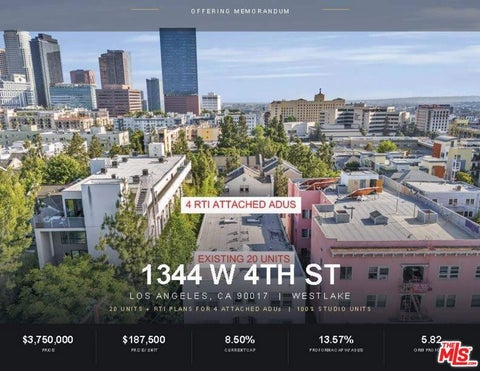 Photo of 1344 W 4th Street, Los Angeles, CA 90017 (MLS # 26924643)