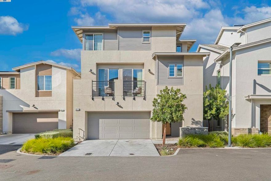 Built in 2022 and showcasing an array of designer-selected upgrades, this stunning detached home offers the perfect blend of modern comfort, style, and functionality in the highly desirable Boulevard master-planned community of Dublin. Boasting 4 bedrooms, 3.5 bathrooms, and a private driveway, this home is thoughtfully designed for today’s lifestyle. Nestled on a quiet court, it features a bedroom suite with a full bath on the first floor—ideal for guests, extended family, or a home office. The suite opens to a private outdoor room and yard, perfect for morning coffee or evening gatherings. Upstairs, the open-concept second floor shines with a spacious great room, bright dining area, and large deck ideal for indoor-outdoor living. The chef-inspired kitchen features sleek cabinetry, premium countertops, and high-end finishes throughout, creating an inviting space for both everyday living and entertaining. Retreat to the upper level, where the luxurious primary suite offers comfort and privacy, complemented by additional well-appointed bedrooms and bathrooms. Enjoy the benefits of fully owned solar panels and a whole-home water softener system, ensuring both sustainability and convenience. Residents enjoy premium community amenities, including a gym, pool, clubhouse, parks.