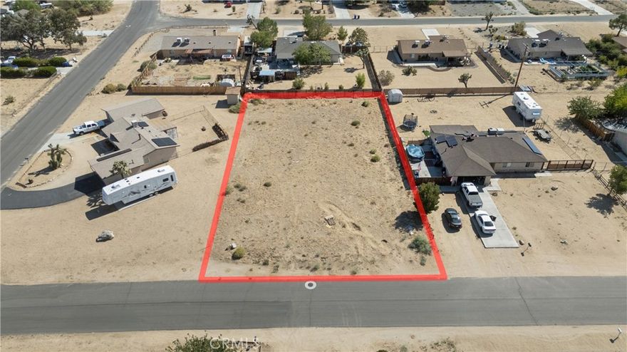 Welcome to 58167 Spring Rd., a spacious vacant flat leveled lot located in the heart of Yucca Valley. This parcel offers the perfect opportunity to build your desert retreat, investment property, or forever home. Nestled in a peaceful neighborhood with beautiful desert and mountain views, the property provides both privacy and convenience, just minutes from local shops, dining, schools, and outdoor recreation.



With its close proximity to Joshua Tree National Park, this lot is ideal for those seeking the tranquility of desert living while still enjoying modern amenities nearby. Utilities are accessible on the stret, making your vision easier to bring to life.



Whether you’re an investor, builder, or dreamer, 58167 Spring Rd. offers endless potential in one of the High Desert’s most desirable communities.