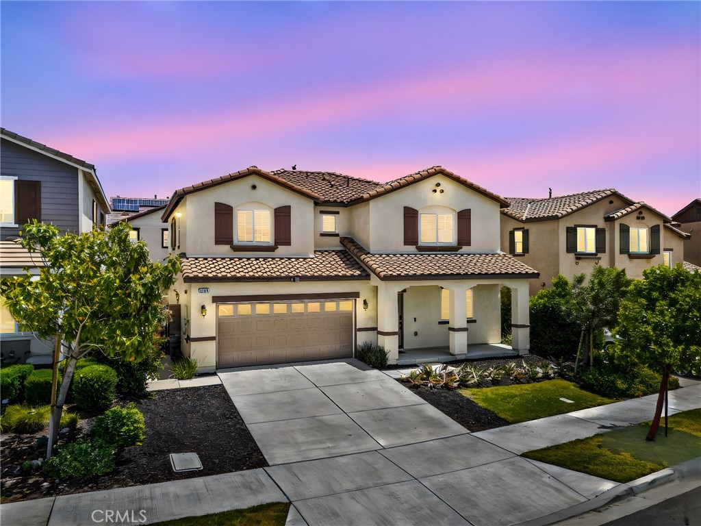 FEATURED HOME | FULLY PAID SOLAR | TURNKEY & ENERGY EFFICIENT
Welcome to this beautifully upgraded, move-in ready home offering the perfect blend of style, functionality, and energy efficiency. The fully paid solar (10 Panels) system is included with the purchase, no lease or payments! Step inside from the inviting covered front porch and discover a thoughtfully designed open floor plan. The main level features a spacious great room layout connecting the kitchen, dining, and living areas. The kitchen boasts a large island with breakfast bar seating, granite countertops, 42-inch shaker-style cabinets, a stainless steel sink and dishwasher, and a generous walk-in pantry conveniently located near the garage entry. Upstairs, the primary suite includes a large walk-in closet, dual-sink vanity, oversized walk-in shower, private water closet, and linen storage. Two additional bedrooms, a full bathroom, a bonus room, and an upstairs laundry room provide ample living space. A fourth bedroom is located downstairs, ideal for guests or a home office with under-stair closet and storage.
Additional upgrades and features include: Luxury vinyl plank flooring, Energy-efficient appliances, Tankless water heater, Tile flooring in garage, Built-in garage shelving, Tesla wall charger, Ceiling fans in the family room and upstairs bedroom, Smart fingerprint door lock, Ring doorbell + 5 security cameras, Wooden patio cover for outdoor enjoyment.
Washer, dryer, refrigerator, Tesla wall charger, tile garage floor, and shelving are all included with the purchase, an incredible value for the new homeowner!
This home offers low HOA dues and access to community amenities including a swimming pool, spa, greenbelt, barbecue area, and playground. Nearby attractions include Sierra Lakes Golf Club, parks, shopping, dining, and more. The local elementary school has recently been remodeled, and a brand-new middle school is currently under construction, adding long-term value and convenience.
Don’t miss this opportunity!, schedule your private tour today!