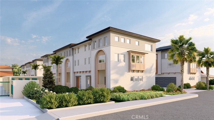 Welcome to this beautifully crafted 3-bedroom, 2.5-bathroom townhome, featuring 1,586 sq ft of modern comfort and style. Featuring high-end builder upgrades throughout, this home boasts waterproof, scratch-resistant, and fire-resistant wood flooring that combines durability with elegance. The open-concept layout is filled with natural light, creating an inviting space perfect for everyday living and entertaining. The chef’s kitchen stands out with sleek soft-close drawers and contemporary finishes that make meal prep effortless. Spacious bedrooms provide plenty of room to relax, including a large primary suite with a private bath for added privacy and convenience. Energy-efficient double-pane Milgard windows help keep your home quiet and comfortable, while solar panels reduce your energy costs and support a sustainable lifestyle. Additional features include an attached garage, in-unit laundry, and ample storage to meet your everyday needs. Nestled in the sought-after community of The Nines @ Ninth Street, this home offers low-maintenance living and quick access to shopping, dining, and major commuter routes—just 1 minute to I-5 and 5 minutes to CA-91. This unit is a perfect fit for new families, young couples, and anyone seeking a fresh, modern home with all the right upgrades!