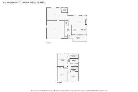 Tiny photo for 1492 Tanglewood Court, San Luis Obispo, CA 93401 (MLS # SC26088654)