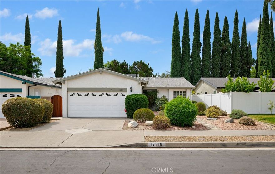 Charming Single Story Home in Prime Location! Nestled in a peaceful cul-de-sac, this absolutely adorable single-story home radiates charm and offers the perfect blend of comfort and convenience. Located just moments away from fine dining, assortment of shopping options, and the highly acclaimed Granada Hills Charter High School, this property provides easy access to everything you need.



The open floor plan creates a bright and inviting atmosphere throughout, with no interior steps for easy living. The remodeled kitchen is equipped with a modern stainless steel dishwasher, newer oven, and microwave, making it both stylish and functional.



The front yard features drought-resistant landscaping for minimal maintenance, while the spacious backyard with a covered patio offers a serene retreat. Whether you’re enjoying alfresco dining, watching children play, or letting your dogs run free, the private outdoor space is perfect for both relaxation and entertainment. The two car direct access garage with automatic opener and accent windows offers extra style and convenience. Additional upgrades include a composition shingle roof and dual pane windows. 



With its prime location, excellent schools, and cozy atmosphere, this home is truly a gem.