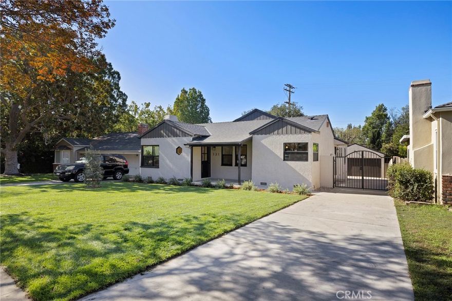 Welcome to 131 Bridge Street, a beautifully reimagined single-story home that blends timeless San Gabriel charm with modern luxury. Fully renovated with permits, this 3-bedroom, 2-bath residence offers 1,464 square feet of refined living space where every detail has been thoughtfully considered. Step inside to find an airy, open layout featuring original hardwood floors that have been carefully refinished, a designer kitchen with premium finishes, and elegant bathrooms showcasing quality craftsmanship. The primary suite includes a custom walk-in shower with multiple zones and shower-heads for a spa-like experience. Every major system has been updated including the roof, HVAC, windows, plumbing, electrical, and tankless water heater providing peace of mind for years to come.

Situated on a quiet street near the prestigious city of San Marino, this home offers the perfect balance of comfort and convenience. Enjoy close proximity to award-winning schools, peaceful parks, and the vibrant dining and shopping destinations that make the San Gabriel Valley so special. With new landscaping that creates a calm and welcoming outdoor environment, 131 Bridge Street is a rare opportunity to own a turnkey home in one of the area’s most sought-after neighborhoods where elegance, function, and location meet in perfect harmony.