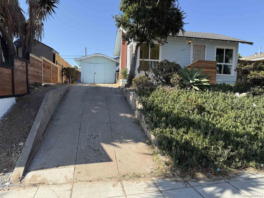 This adorable classic home is located in the Shelltown/Barrio Logan area, just south of the Coronado Bridge and north of National City. Centrally located and only 12 minutes by car to Downtown’s Gaslamp Quarter, this is a great opportunity to live close to the heart of San Diego. The home features two bedrooms, one of which is smaller—ideal for a child’s room or home office. There is a spacious front and backyard, a one-car garage, and driveway parking. Tenant pays all utilities, landscaping and a fixed water charge of $125/month. No pets or smoking, please. Tenant to bring their own Washer/Dryer. Hookups are in the garage.