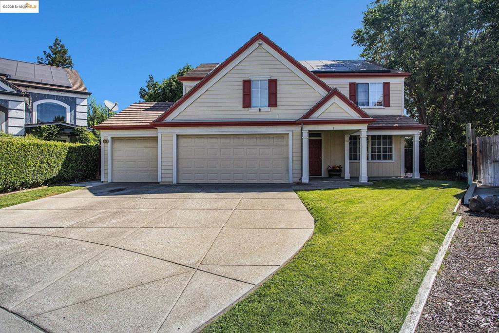Opportunity knocks in Brentwood! Located on a quiet court in a desirable neighborhood, this 3-bedroom, 2.5-bath home offers over 2,000 sq ft of potential on a spacious 6,300+ sq ft lot. Built in 1994, this two-story property is ready for your vision as homeowner looking to create your dream space. The functional layout includes a formal living area, family room with fireplace, generous bedrooms upstairs, plus original bonus space provided by the builder. The backyard offers plenty of room for entertaining or expansion. With great bones and an excellent location near popular Creekside Park and walking trails, schools, and shopping, this is a rare opportunity to gain sweat equity in one of Brentwood’s most established communities.