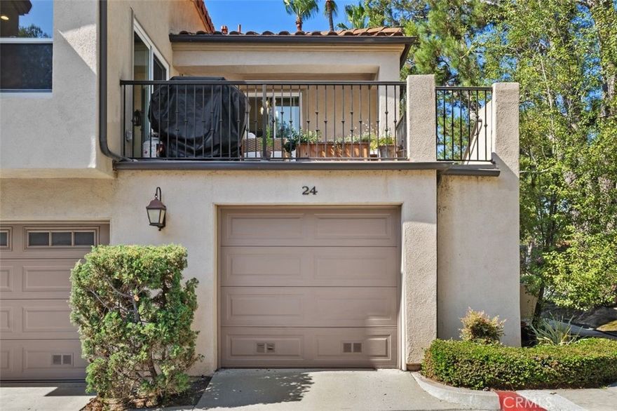 Turn-key condo in highly sought-after Corsica Villas. This private end unit is beautifully renovated and features an open floor plan with a bright living room with fireplace and a slider to the balcony, a dining area and kitchen with updated cabinetry, countertops and appliances. The primary suite showcases vaulted ceilings, a custom walk-in closet and newly added bathroom. The second bedroom has a custom closet and a beautifully updated bathroom across the hall. Additional recent upgrades include new windows, HVAC, window shades and fresh paint throughout. The property also features stackable interior laundry and an attached 1 car-garage. Residents enjoy access to the community pool and spa and the close proximity to the Newport North and Bluffs shopping centers, minutes to Fashion Island, beaches, and easy freeway access.