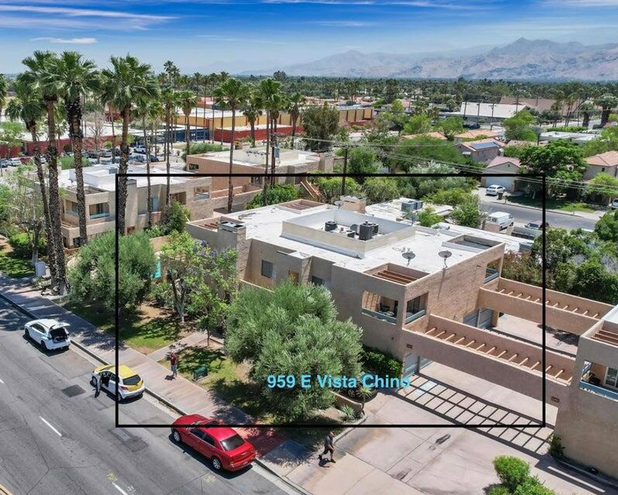 Exceptional investment opportunity in the heart of Palm Springs - walking distance to downtown. Two neighboring (4) Four-unit Apartment Buildings being offered individually for sale, providing stable income and future value-add opportunity -- buy one or buy them both for increased ROI. Each building (4-plex) offers Four sizable 2-bedroom/2-bath apartments, each with private patios, its own washer/dryer and enclosed 1-car garage. Upstairs units have amazing mountain views! Building is 4,048 SF on a 9,583 SF lot. The community is comprised of Four Buildings (each a 4-plex) with a shared pool. Landscape and pool maintenance expenses are shared between the 4 buildings. Currently 100% occupied with great historic occupancy rates. Some rents are currently below market and the new owner would have the opportunity to increase the NOI, as rental rates have increased significantly over the last 36 months. This is a great opportunity to purchase a fully leased, income producing asset in the VERY HOT Palm Springs market. Palm Springs and the Coachella Valley are experiencing a period of massive growth - don't miss out! Reach out to Listing Agent for more information. Please do not disturb the tenants.