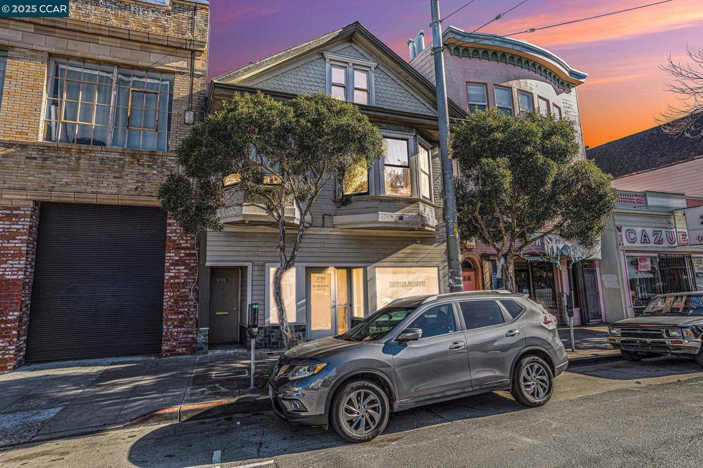 Versatile Mixed-Use Property in Prime Bernal Heights Location! Beautifully maintained and move-in ready, the street-level commercial unit—formerly a contractor’s office—is ideal for retail, medical, or professional use. Above, a spacious 4BR/1BA residential flat features an updated bath, large kitchen, and in-unit laundry, currently leased to a long-term tenant. Great income potential or owner-user opportunity! Located near Holly Park, Saint Mary’s Rec Center, schools, shops, restaurants, and public transit. Easy access to Muni, BART, Hwy 101 & 280. A rare chance to invest or live/work in one of San Francisco’s most desirable neighborhoods!