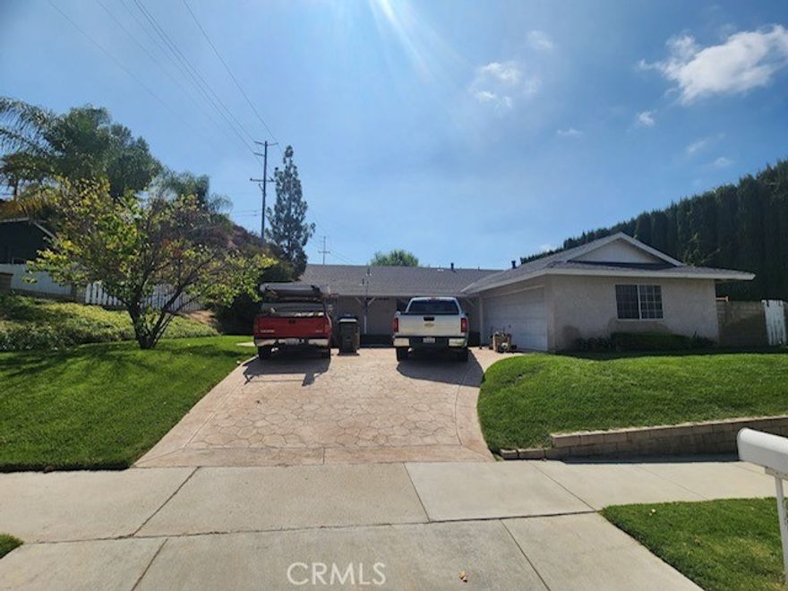 Attention investors and cash buyers! This Santa Clarita single-story home offers an incredible opportunity to renovate, rent, or flip. Located in a quiet, established neighborhood with no HOA or Mello-Roos, this property features a spacious layout with a living room, family room, and attached 2-car garage. The large lot provides plenty of outdoor space and potential RV or overflow parking.



This home needs some updating, Ideal for those seeking solid bones, great neighborhood value, and upside potential, It's being sold AS-IS. The seller will make no repairs and provides no warranties. Buyers are strongly advised to perform all due diligence. ,lt Won't last long.....