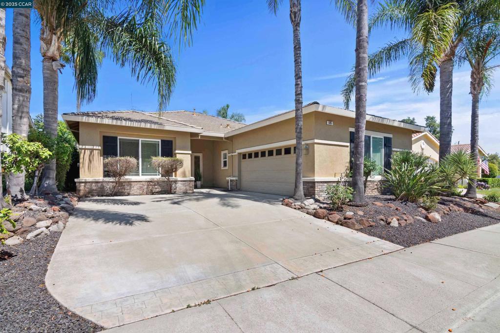 Gorgeous 3-Bedroom Home in Prime Golf Course Location! Located in the sought-after Summerset 4 gated 55+ community, this beautifully maintained 3-bedroom, 2-bath home offers the perfect blend of comfort, style, and convenience. Designed with a flexible layout, the third bedroom can easily serve as an office, hobby room, or guest space—tailored to suit your lifestyle. Enjoy gorgeous flooring throughout, fresh interior paint, high ceilings, and a cozy gas fireplace. The kitchen features tile countertops and oak cabinetry, with lots of natural lights. Primary bedroom has spacious closet and bathroom. The home backs to one of the golf course holes—with no rear neighbors—offering a peaceful, open view and a serene outdoor retreat. The backyard is perfect for relaxing or entertaining in a private covered patio. The community boasts exceptional amenities including a clubhouse with a swimming pool, game room, pickleball courts, and a bocce ball area, all designed to support an active and social lifestyle. Conveniently located near shopping, dining, and medical facilities, this home offers the perfect balance of low-maintenance living and engaging community features.