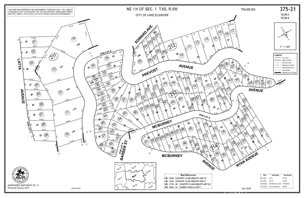 This 0.19-acre lot on Latta Ave in Lake Elsinore presents a great opportunity to build or invest in a growing area of Riverside County. Just minutes from the lake and local amenities, the property provides convenient access to outdoor activities. Situated on a dirt road, the lot is undeveloped and ready for your vision. Utilities have not been confirmed. Seller financing may be considered with a substantial down payment, offering flexibility for the right buyer. Buyer to verify all information with the city/county. Parcel No. 375-211-002. GPS: 33.68395, -117.35112