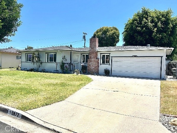 PERFECT STARTER HOME LOCATED IN THE DESIRABLE CITY OF GARDEN GROVE. THIS LIGHT-FILLED HOME FEATURES 3 BEDROOMS AND 2 BATHROOMS ALL ON OVER 7,200 SQFT LOT. UPGRADES HAVE BEEN MADE TO THE WHOLE HOUSE. LOVELY LIVING ROOM WITH A COZY FIREPLACE OPENS UP TO THE DINING ROOM AND KITCHEN. NEW RECESSED LIGHTING PROVIDES AMBIENT AND TASK LIGHTING IN ALL LIVING AREAS. REFINISHED VINYL FLOORING THROUGHOUT. SPACIOUS BACKYARD PERFECT FOR GATHERINGS, OR FOR THE KIDS AND PETS TO RUN AROUND. DOMINATING ONE CORNER OF THE YARD WAS A SIZABLE SHED THAT COULD BE USED AS AN OFFICE OR GAME ROOM. A 2-CAR GARAGE WITH A CONVENIENT LAUNDRY AREA AND AMPLE STORAGE. QUIET NEIGHBORHOOD. LOVELY HOME CLOSE TO CHURCH, TEMPLES, SCHOOL, RESTAURANTS. WALKING DISTANCE TO SHOPPING, ENTERTAINMENT, EASY ACCESS TO FREEWAYS 5 AND 22.