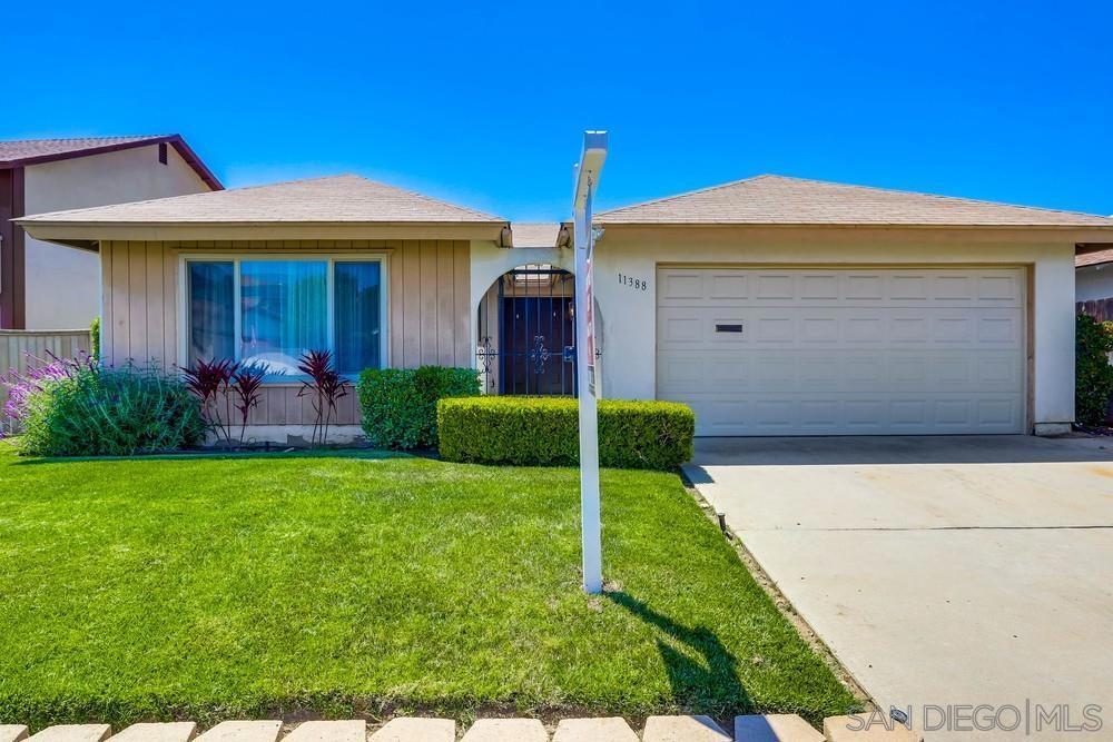 Enter through the gated courtyard to this beautifully-kept and spacious "pride of ownership" stunner in the heart of Mira Mesa. Location is everything! From the vaulted ceiling in the oversized living room with fireplace, to the meticulously maintained outdoor space complete with covered patio and fruit trees, this freshly painted charmer is sure to make you feel right at home. The large kitchen with dining space has plenty of room to entertain, the master suite features a partially upgraded bathroom and mirrored closet doors. Newer sliding glass door and windows throughout. Truly a must see! The opportunity to live in this neighborhood doesn't come often. Get it while it's hot! Sewer: Sewer Connected Topography: LL