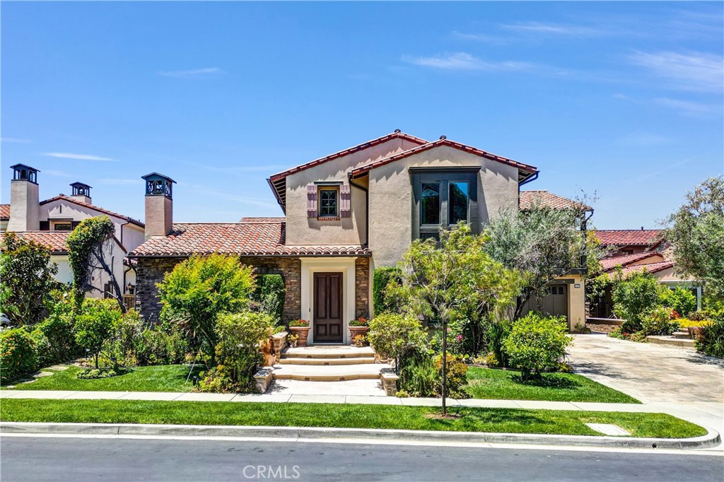 Tucked away in the sophisticated and prestigious guard-gated community of Amberhill at Turtle Ridge, sitting on a single loaded street, this stunning estate offers an exceptional blend of privacy, elegance, and comfort. Enjoy sweeping city light and ocean views from both the backyard and the primary suite with retreat area and a balcony, creating a picturesque backdrop to this beautifully enhanced residence. Featuring a main floor office and five expansive en-suite bedrooms including a main floor bedroom. This home is thoughtfully designed for both everyday luxury and grand entertaining. A spacious three-car garage adds to its convenience and functionality. Step inside to discover timeless details and upscale finishes throughout—from custom built-ins, built-in speakers and elegant crown molding to a chef-inspired kitchen equipped with professional-grade appliances and an add on secondary kitchen. Three fireplaces lend warmth and character to multiple gathering spaces. Positioned on a meticulously maintained approximately 9,100-square-foot lot, the outdoor setting is a private resort-style retreat. Enjoy a sparkling pool, spa, built-in BBQ, and outdoor bar—ideal for both relaxation and entertaining under the stars, all while taking in the serene ocean and city vistas. Amenities include pools and spas, a clubhouse, cabanas, playgrounds, and walking trails.