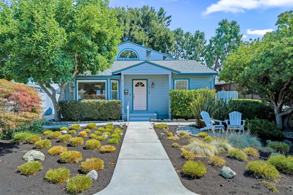 Welcome to this beautifully updated home that seamlessly blends modern comfort with timeless charm. Bright and airy throughout, its nestled in a quiet, tree-lined neighborhood. The practical and flexible floor plan features a front living room and a rear family room, it's an ideal layout for entertaining guests or simply relaxing in your own space. The generously sized bedrooms offer plenty of space to unwind, including a spacious primary suite featuring a luxurious en-suite bath and convenient laundry closet. An additional laundry area in the garage adds everyday convenience. Step into a beautifully maintained yard with lush fruit trees and a soothing jacuzzi, ideal for entertaining or unwinding after a long day. Fully paid off solar panels significantly reduce electricity bills, and the whole-house fan quickly cools the home. Naturally well-insulated, the home stays comfortable year-round. Enjoy the best of Redwood City living with easy access to downtown, a diverse array of dining options, and a convenient commute via Hwy 82 and US-101. Just minutes from the highly regarded North Star Academy and within walking distance to nearby parks and playgrounds. This home radiates warmth, positive energy, and a true sense of comfort inside and out. Make this your new sweet home!