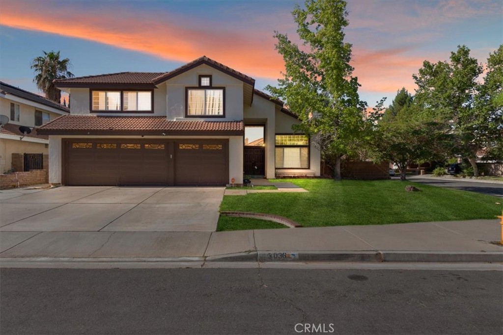 Welcome to this upgraded 2-story, 5-bedroom, 3-bathroom home located in the highly sought-after Rancho Vista community. This spacious residence offers a thoughtful and versatile layout. The main level features a convenient bedroom and full bathroom—ideal for guests or multi-generational living. Upstairs, you’ll find four generously sized bedrooms, including a spacious primary suite complete with a large en-suite bathroom and walk-in closet. Upgrades throughout the home enhance both comfort and style, and an abundance of natural light fills the interior, creating a warm and inviting atmosphere.