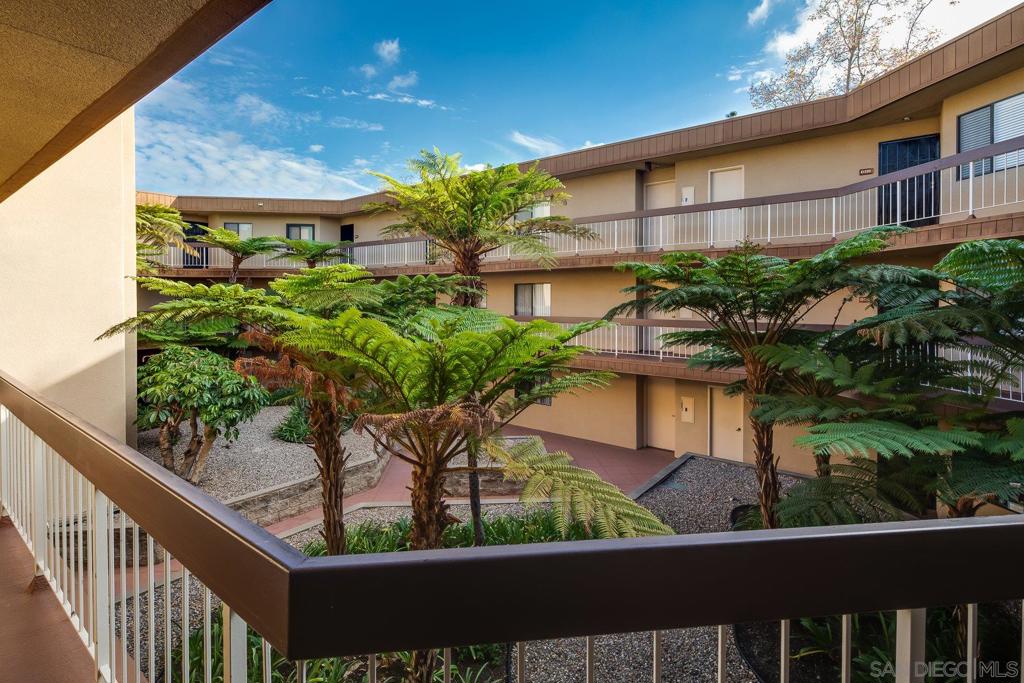 Spacious, serene 2 BR 2 BA in Lomas Del Cerro complex. Open floor plan with private balcony overlooking Cowles Mountain. Fresh new designer paint, carpet, and screens; SS appliances, wood-burning FP with oak mantel. Large master suite has 2 closets. AC and ceiling fans, in-unit washer & dryer, elevator, secure gated underground parking. Community pool, jacuzzi, sauna, rec room, storage room. Great walkability to local restaurants, shops, hiking, golf course. Move-in ready! Complex Features: ,, Equipment: Dryer,Garage Door Opener, Washer Other Fees: 0 Sewer: Sewer Connected Topography: RSLP,GSL