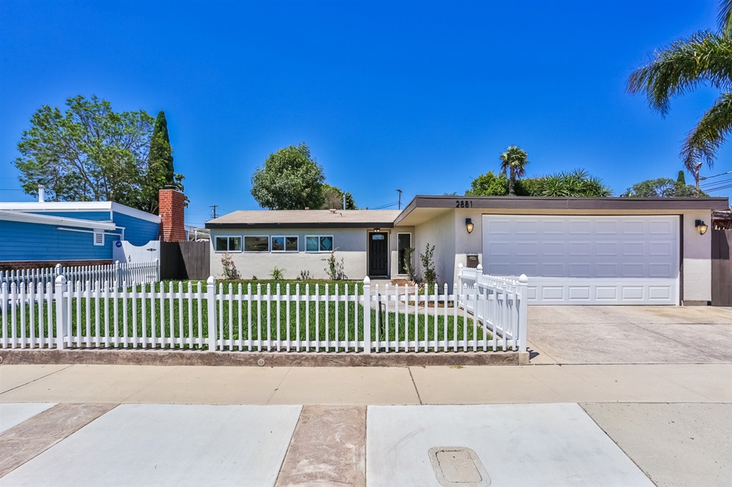 Amazing renovation just completed! Top-of the line upgrades through out! Home is tucked away near highly desirable canyon streets of Serra Mesa! Very open & functional floor plan with huge kitchen/ living/ dining room combo. Chef's style kitchen with brand new cabinetry, s/s appliances, granite counter tops & 9 ft bar! Spacious bedrooms! Designer bathrooms! Private back yard w/ lush landscaping & covered patio area, perfect for entertaining! Close to Fashion Valley Mall & quick access to fwys! Neighborhoods: Serra Mesa Equipment: Range/Oven Other Fees: 0 Sewer: Sewer Connected Topography: LL