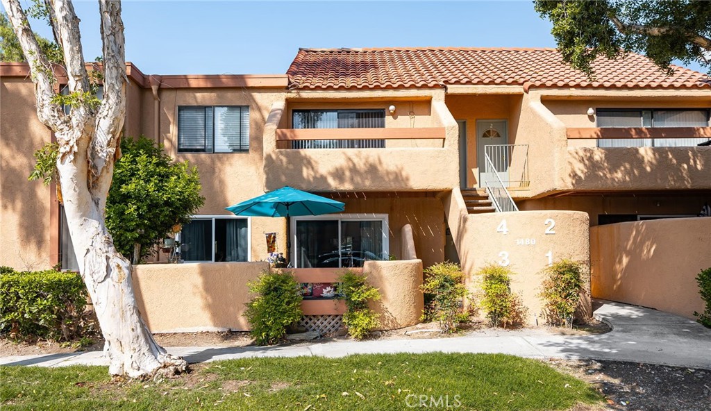 Welcome to this beautiful one level DOWNSTAIRS unit located in the Edgehill Village community. This home has been lovingly updated throughout to include, new interior paint, updated kitchen with granite counters, updated bathroom, new flooring, new sliding glass door, scraped ceilings, recessed lighting and much more. From the moment you enter, you will fall in love with how warm and welcoming this open concept floor-plan is. You will also love the feeling in your own outdoor space. Just step outside into your own private patio yard located a few steps from parking, mailboxes and one of the pools. The complex is gated, offers a 1-car garage and has ample parking throughout. It is also very commuter friendly and located close to amenities and schools. Blair park and recreation is located adjacent to the community along with gorgeous rolling hills. The views are amazing! Make sure to call for your private viewing today!