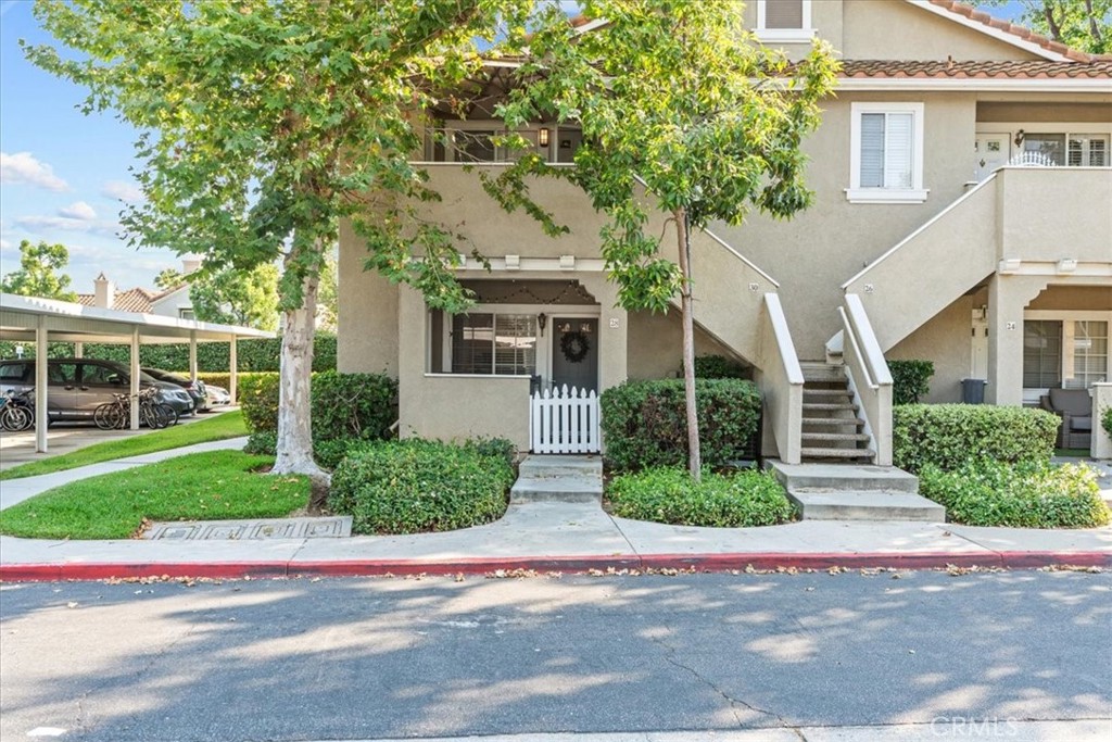 Discover a beautifully transformed corner condo in the sought-after Las Flores III community that combines comfort, function, and thoughtful design throughout. This ground-level unit captures abundant natural light from multiple exposures, creating a bright and welcoming atmosphere the moment you walk in.
The renovation throughout showcases quality upgrades that make a real difference in daily living. The high grade vinyl flooring, fresh paint and baseboards flows through the open floor plan from living to dining area and kitchen —perfect for both quiet evenings and hosting friends— to the hallway connecting the bedrooms and bath. The reimagined kitchen features new cabinets, quartz countertops and sleek stainless appliances. Both bedrooms have been enhanced with custom closet organization systems to increase your storage needs. The renovated bathroom will be your favorite place to get ready for the day with its modern fixtures and thoughtful design.
What sets this home apart are the details that matter: in-unit laundry tucked away neatly, a covered front porch that extends your living space outdoors, and a security system that gives you peace of mind. The covered parking space, plus an additional open spot, means you'll never circle the block looking for a place to park.
Living in Las Flores III connects you to Rancho Santa Margarita's active lifestyle—community pool and spa just steps away, plus easy access to the area's recreational facilities, shopping, and dining scene. The HOA fees are refreshingly reasonable, especially considering what's included.
This isn't just another condo—it's a home that's been carefully upgraded and thoughtfully maintained, ready for someone who appreciates quality and convenience in equal measure.