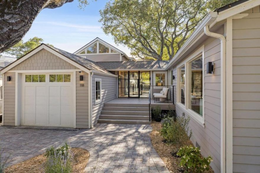 A Six-Bedroom Modern Masterpiece in Woodside Glens. Discover a stunning 2024 reimagined home where modern design meets family functionality just one mile from Woodside Town Center. This 6-bedroom, 3-bath smart home offers 3,087 sq. ft. of beautifully expanded and remodeled living space on a ~7,000 sq. ft. flat lot. The dramatic entry with custom iron and glass doors opens to airy, vaulted living spaces and a great room with a sleek all-white kitchen featuring quartz counters and Bosch appliances. The flexible layout includes a lower-level wing with two bedrooms, an office, laundry, and a rec room opening to the terrace ideal for guests, work, or play. Upstairs, the private primary suite offers skylit ceilings, a spa-like bath, and a balcony with western hill views. Smart-home systems, whole-home audio, three-zone heat pump climate control, and full fire sprinklers ensure comfort and peace of mind. Outdoor living shines with an expansive terrace, full outdoor kitchen, and RV hookups. Located in the acclaimed Woodside Elementary School District.