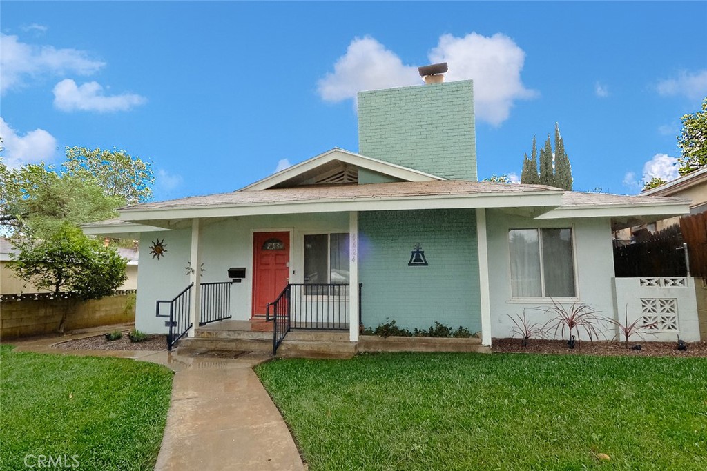 Located in the highly sought-after Evergreen Historic District of Downtown Riverside, this charming turnkey vintage home offers the perfect blend of classic character and comfort. Nestled on a picturesque tree-lined street just below Mount Rubidoux, the home features three bedrooms and one and a half baths, with a spacious living and dining area highlighted by a beautiful stacked stone fireplace, and attractive laminate floors. The kitchen and bathrooms have been well maintained and thoughtfully cared for, reflecting the home’s timeless charm. The bathroom includes a separate tub and shower for added functionality. The home also offers indoor laundry hookups and a hallway closet that provides additional storage space. It comes equipped with a refrigerator, microwave, and stove—all included with the sale. Additional highlights include elegant crown molding that adds a touch of sophistication throughout, an updated electrical panel, newer dual-pane windows, and several smart home features such as a programmable thermostat, Ring security cameras, and a keyless entry system. The exterior was repainted in 2019, enhancing the home’s curb appeal and overall presentation. The property is nicely landscaped, featuring a fully fenced front yard that enhances curb appeal and a large private backyard with mature fruit trees—perfect for entertaining or relaxing. A detached two-car garage with alley access provides convenience and extra storage. Ideally situated within walking distance to Mt. Rubidoux, Fairmount Park, and all of Downtown Riverside’s restaurants, shops, and the historic Mission Inn, this home is in excellent condition and truly move-in ready. Buyer to verify all information including square footage, bed and bath count, and permits. Property sold in as-is condition.