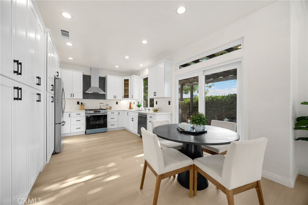Welcome to 13505 Vinewood St., a beautifully updated single-family home in the sought-after Ivy Walk gated community of Westminster. This 4-bedroom, 2.5-bath residence with a versatile loft/office offers 1,897 sq. ft. of thoughtfully designed living space.
Step inside to find a fully remodeled kitchen featuring sleek cabinetry, modern quartz countertops, and brand-new appliances—perfect for both everyday living and entertaining. Additional upgrades include: New luxury vinyl flooring throughout, specially installed crown molding, dual-pane windows for energy efficiency, and re-piping for peace of mind. New garage, mini wine cellar. A convenient in-home laundry area adds to the ease of daily life.
Upstairs, the loft/office provides the flexibility to work from home, create a reading nook, or design your own creative space. Outside, enjoy the security and community feel of the gated neighborhood, with easy access to nearby parks, shopping, dining, and top-rated schools.
This turnkey property combines modern upgrades with comfort and charm—making it a perfect place to call home.