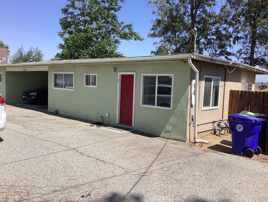 This mid-century modern rental property offers comfortable living in a convenient location, featuring two bedrooms and one bathroom. Residents will enjoy a fenced backyard, patio area, carport parking, and essential appliances including a refrigerator, stove, dishwasher, washer, and dryer—making it an ideal choice. Close to Historic Downtown Yucaipa to enjoy the restaurants, shopping, and community events.  Water, sewer, trash, and internet included. Easy freeway access. Pet friendly with additional security deposit.