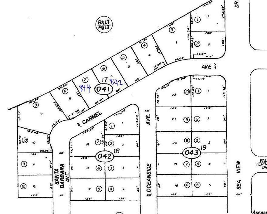 TAKE A LOOK -. A fantastic opportunity to own two side by side lots. A slice of the rapidly growing Salton City community! These spacious lots are a perfect opportunity for building your dream home or investing in the future of this up-and-coming area. Enjoy breathtaking views of the Salton Sea and the surrounding mountains, offering a tranquil desert lifestyle with endless blue skies and stunning sunsets. Located just minutes from the Salton Sea State Recreation Area, this property is ideal for outdoor enthusiasts who love boating, fishing, and birdwatching. The neighborhood is peaceful and quiet, yet conveniently close to local amenities. Nearby, you'll find businesses such as AM/PM convenience store, Dollar General, and the West Shores Market for all your daily needs. For a bite to eat, check out the popular Alamo Restaurant or the Salton Sea Beach Cafe. With easy access to Highway 86, you're just a short drive from Indio, Coachella, and the greater Palm Springs area. Whether you're looking to build, invest, or simply escape the hustle and bustle, 842 Carmel Avenue offers endless possibilities in a unique desert setting. Don't miss your chance to be part of Salton City's exciting future!