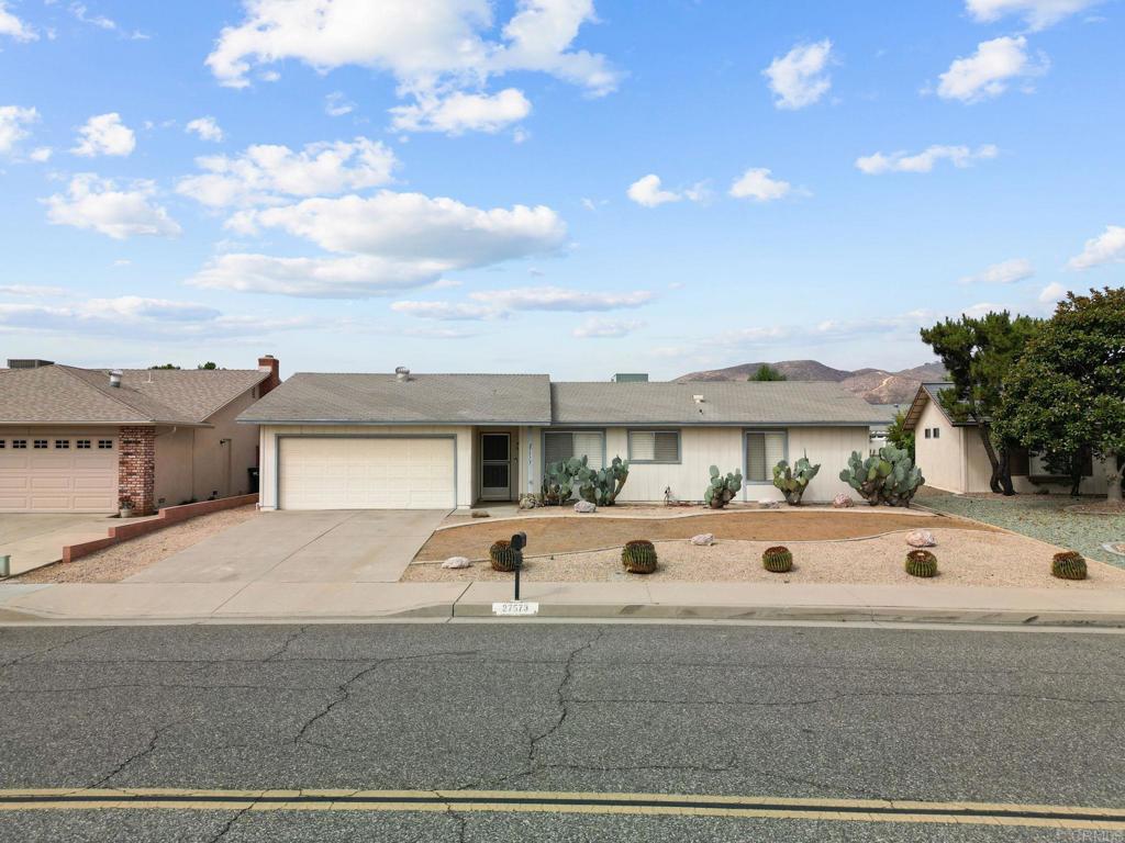 Priced to Sell! Located in the 55+ neighborhood of Sun City in Menifee, this 2-bedroom, 2-bath home with an attached 2-car garage offers fantastic potential. While the home needs some TLC, it presents an excellent opportunity to customize and make it your own. The functional floor plan includes a primary bedroom with en-suite bath, plus a second bedroom offers access to the 2nd bath via hall entry or pocket door from the bedroom. The kitchen features granite countertops, while the flooring features a combination of tile and well-maintained carpet - including new carpet in the primary bedroom. Enjoy the outdoors on the huge covered patio overlooking the spacious backyard. Residents of Sun City enjoy a wide array of amenities, including a clubhouse, pool, spa, fitness facilities, billiards, tennis, pickleball and more--all with a very low HOA. HOME SOLD "AS IS".