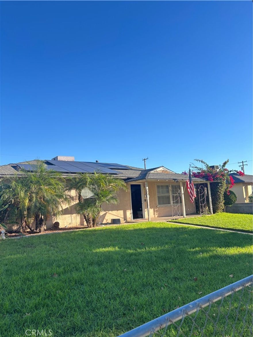 **Remodeled Rialto Home with Paid-Off Solar and Pool**



Welcome to this updated 3-bedroom, 2-bath single-family home in a convenient Rialto neighborhood. The home features laminate flooring throughout, a comfortable living room, and a dining area just off the kitchen. The seller is **paying off the solar system with backup batteries**, offering great energy efficiency and cost savings.



Enjoy the **in-ground, fully fenced pool**—perfect for warm California days. Additional highlights include a **detached garage**, **carport**, **new composition roof**, and **alley access**. The **refrigerator, washer, and dryer are included**, adding extra value.



Nicely landscaped front yard and an ideal location close to **schools, shopping, and freeway access** make this home a great opportunity for buyers seeking a well-maintained and thoughtfully updated property.