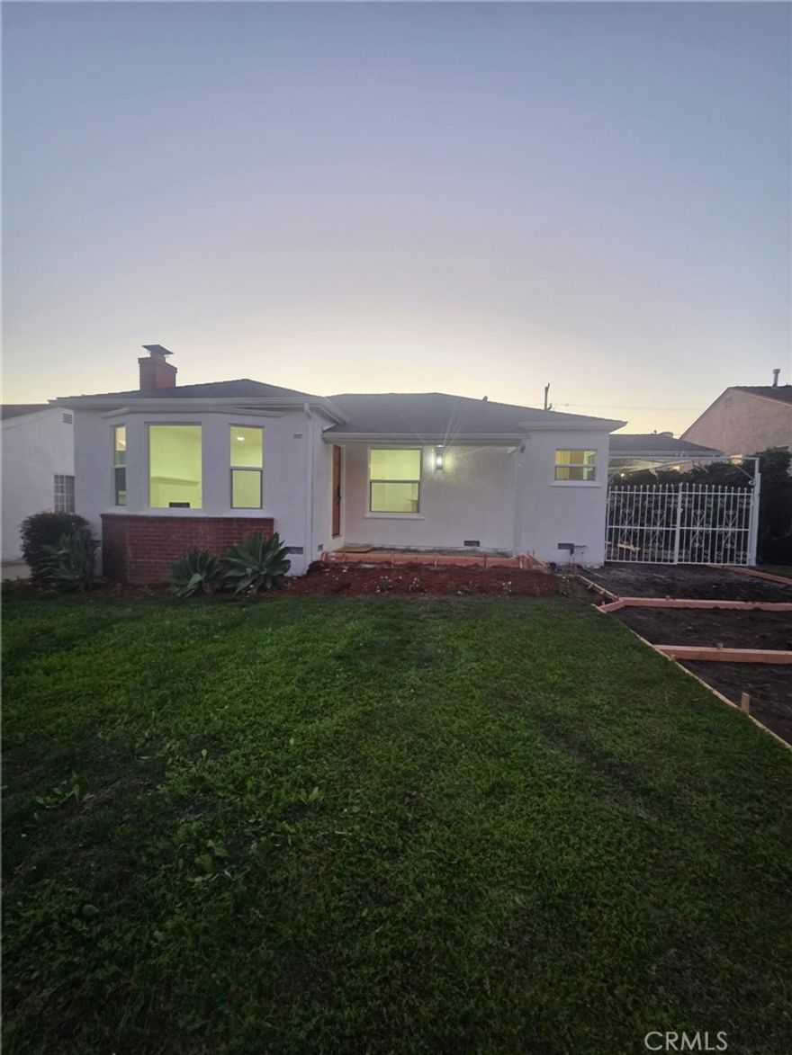 New kitchen, new kitchen appliances, new flooring, new bathrooms , new windows , new driveway , new garage door, new AC system. Detached garage perfect for a garage conversion - you can add more living space. Welcome to 2021 N Hicks Ave, a beautifully renovated home nestled in the sought-after Hillside Village neighborhood of Los Angeles. Just a short walk to the USC Health Sciences Campus, this move-in-ready property combines modern finishes with classic charm.



Step inside to a bright open living area featuring recessed lighting, a sleek fireplace, and new wide-plank flooring throughout. The brand-new kitchen offers quartz countertops, warm shaker cabinets, stylish tile backsplash, and stainless steel appliances. The updated bathroom boasts a contemporary vanity, matte black fixtures, and a clean modern design. Spacious bedrooms are filled with natural light, and the home’s efficient layout makes excellent use of every square foot.



Outside, enjoy a private yard perfect for relaxing or entertaining. With its prime location close to Downtown LA, freeways, and local dining, this home is ideal for students, medical professionals, or anyone seeking a convenient urban lifestyle near the USC medical campus.