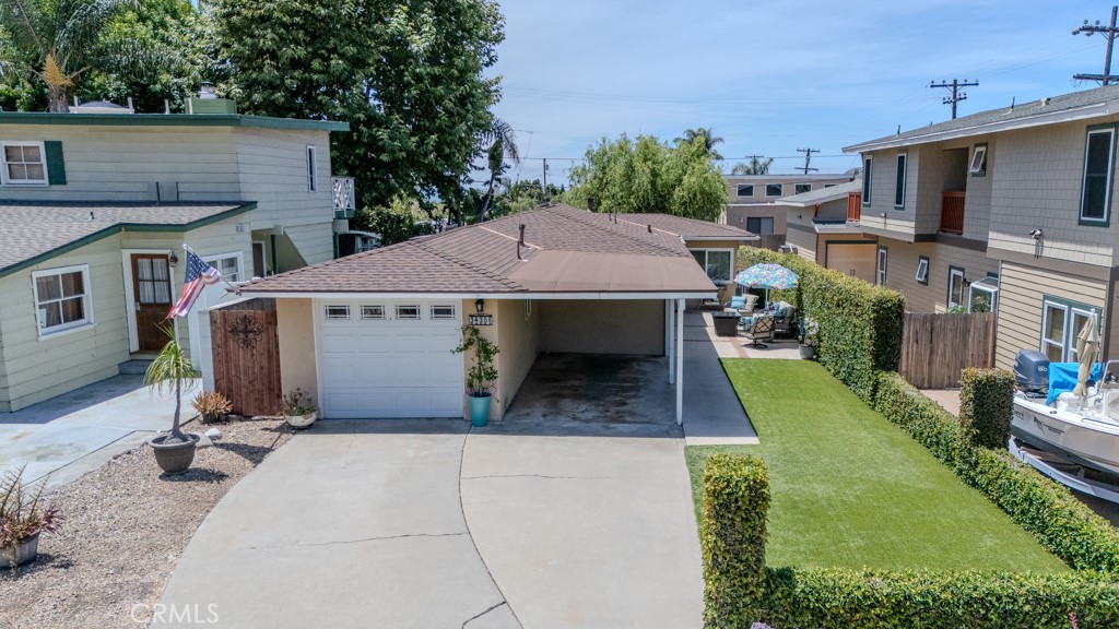 Charming single level home in Capistrano Beach! This 3 bedroom 1½ bath home has been loved by the same family for almost 6 decades. Classic floorplan harkening back to the 1960’s with newer dual pane windows and no interior steps for easy living. Good sized bedrooms off the main hallway. Spacious living space open to the dining and kitchen and 2 sliding doors leading to the ample rear patio and yard area. Great space for gardening, relaxing as well as entertaining friends and family. In front there is another entertaining space, a nice wide driveway for parking with a 1 car garage and additional covered 1 car carport. This quiet beach close community offers wide streets, no HOA, is near the elementary school, is ocean close and easy commuter access or a short trip to Dana Point Harbor, Doheny Beach and more.